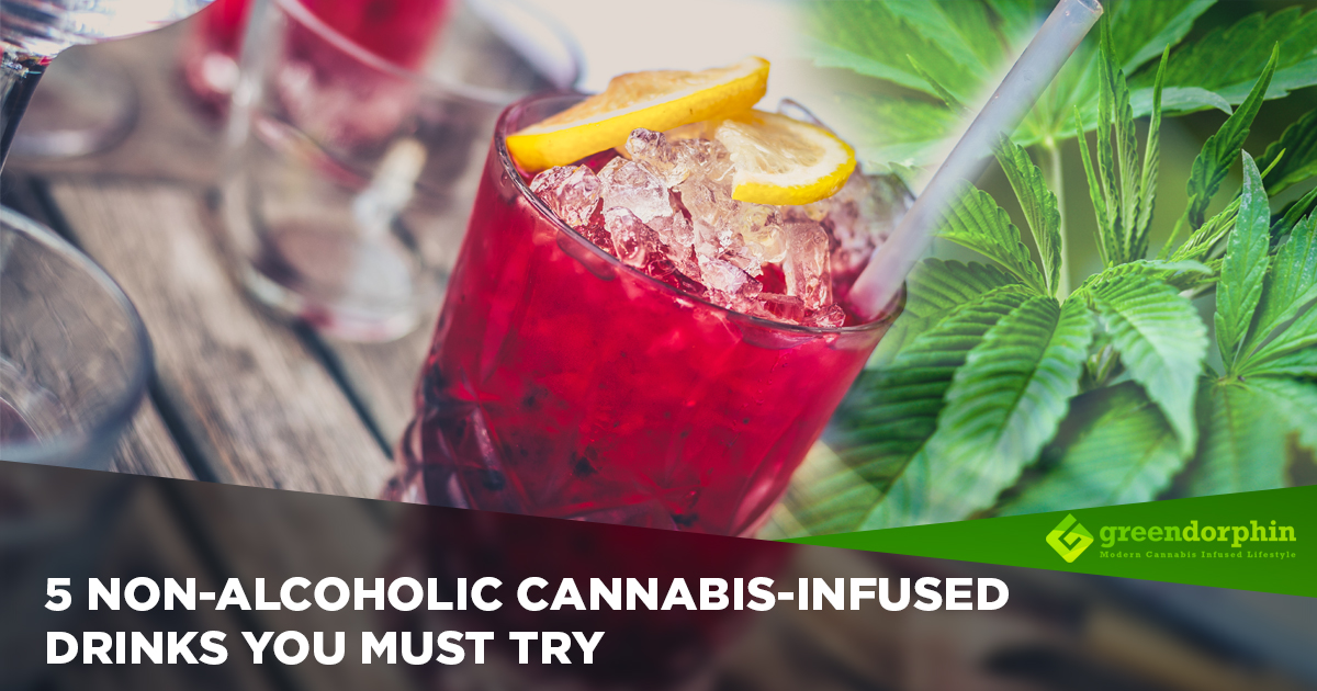 5 Non Alcoholic Cannabis Infused Drinks You Must Try 